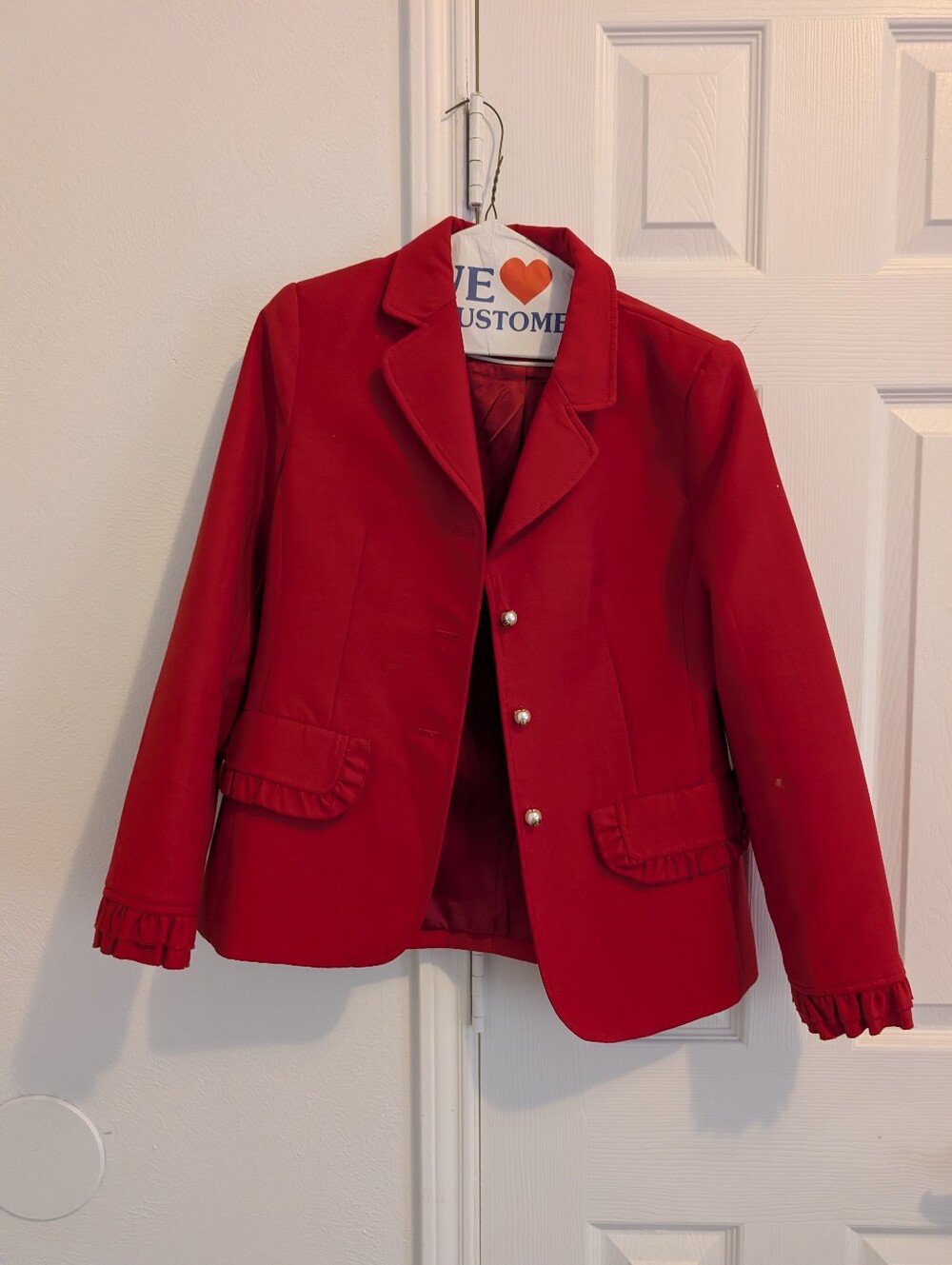 Gucci  Red Dressy Blazer Jacket